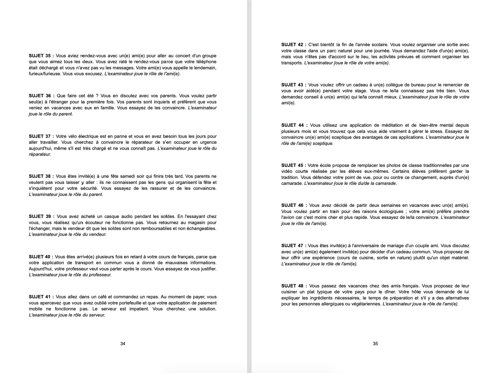 DELF B1 - Speaking Test - 150 Topics to Succeed - Image 2